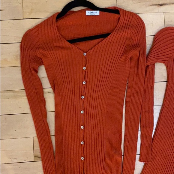 Reverse Top Cardigan Set Sz S - Picture 2 of 8